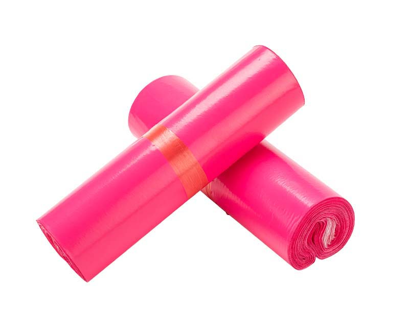 永靖玫红色快递袋-02